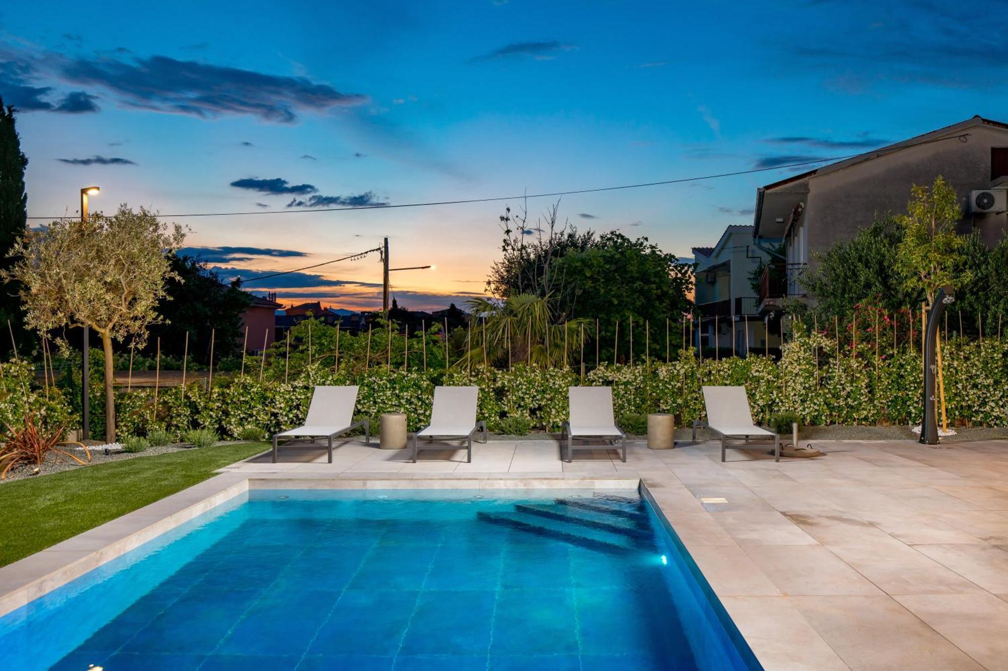 Apartmani Vila Mara M 1 Heated Pool Omišalj Εξωτερικό φωτογραφία